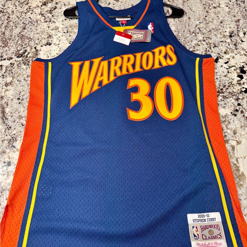 Stephen Curry Golden State Warriors Mitchell & Ness Authentic Jersey NEVER WORN